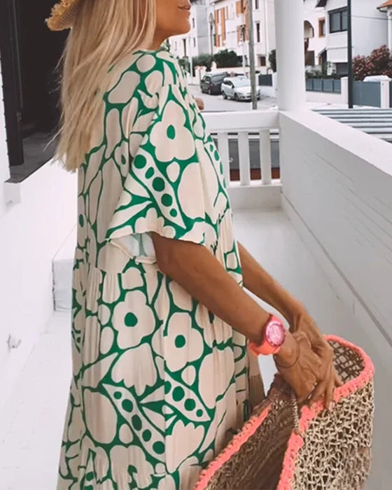 Noa | Abito Bohémien a Fiori