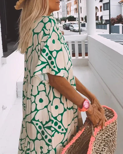 Noa | Abito Bohémien a Fiori