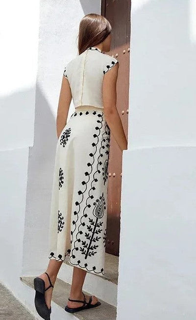 Barella™ | Completo Stampato Elegante