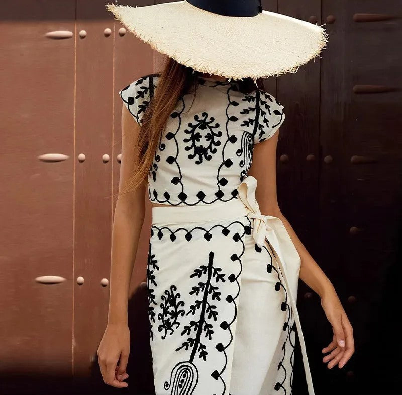 Barella™ | Completo Stampato Elegante