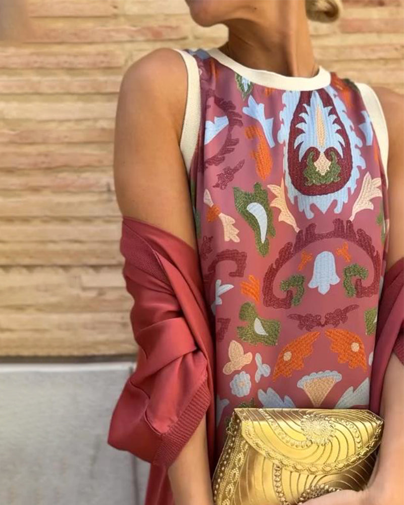 Bella - Completo di due pezzi con timbri in stile urbano 