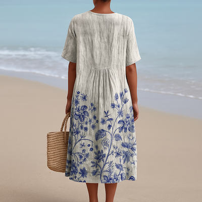 ELOÏSE | Abito in porcellana stampata