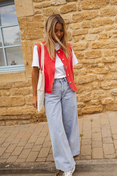 Anna | Gilet estivo in lino