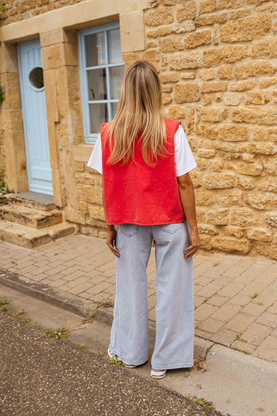 Anna | Gilet estivo in lino